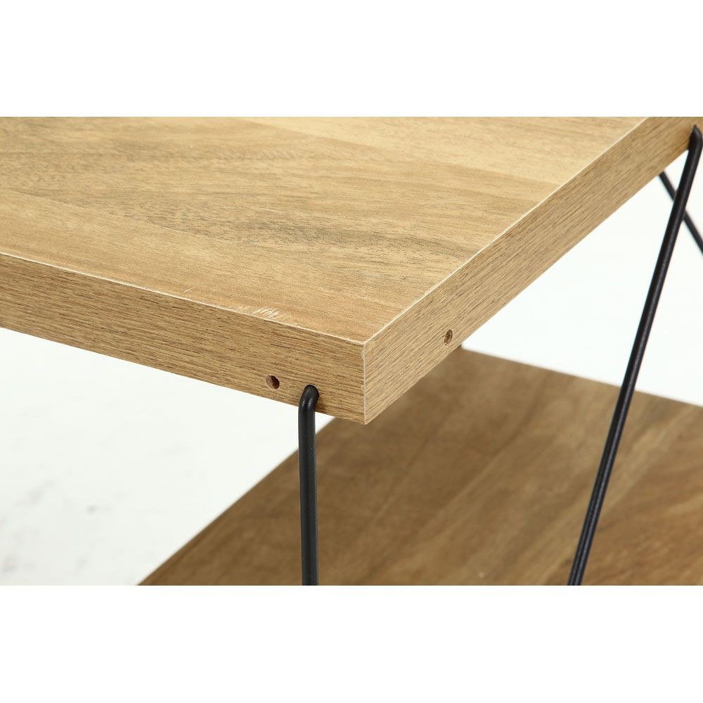 不二貿易 ＥＺＢＯ　ワイヤーデスク　ＮＡ【メーカー直送・代引不可】, ナチュラル, 幅1220mm×奥行620mm×高さ1360mm
