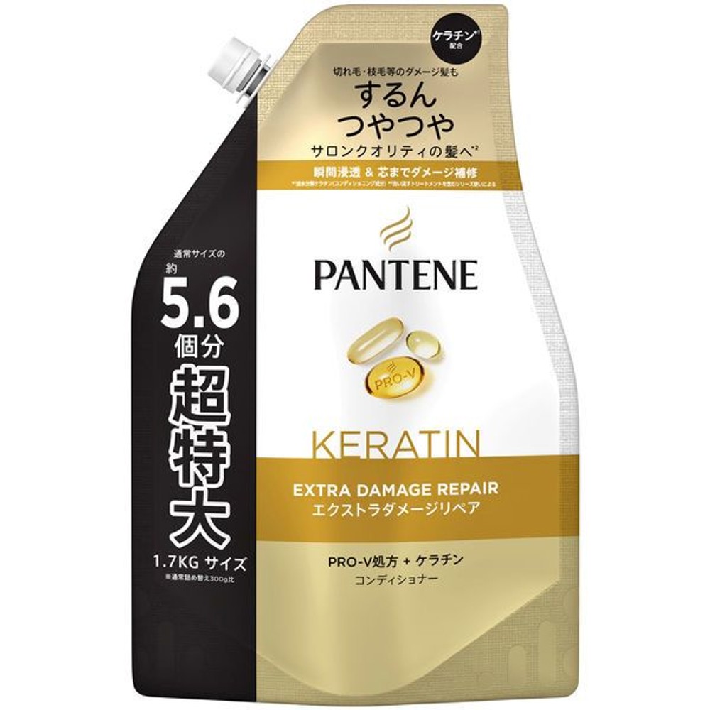 パンテーン エクストラダメージケア コンディショナー 詰替超特大, エクストラダメージケア, 1700g