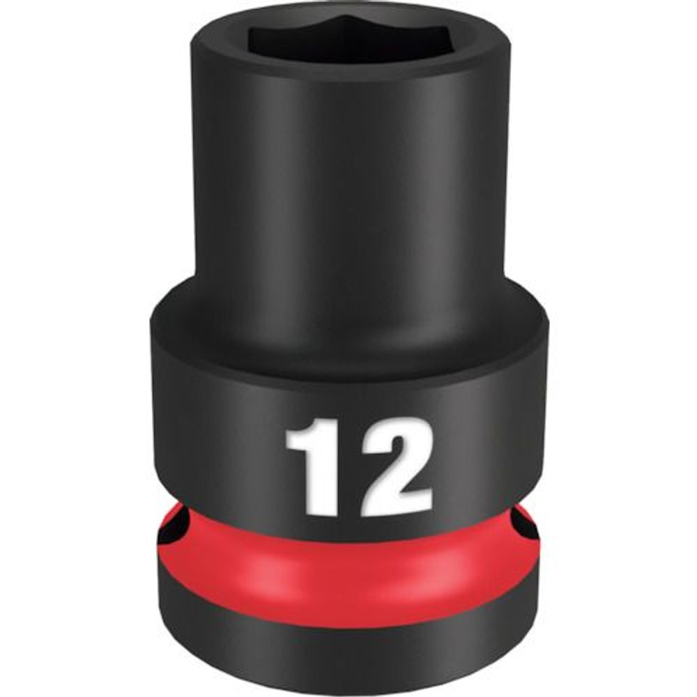 milwaukee SHOCKWAVE IMPACT DUTY インパクトソケット 1/2インチ(12.7mm)角 12mm, 49-66-6244, 12mm