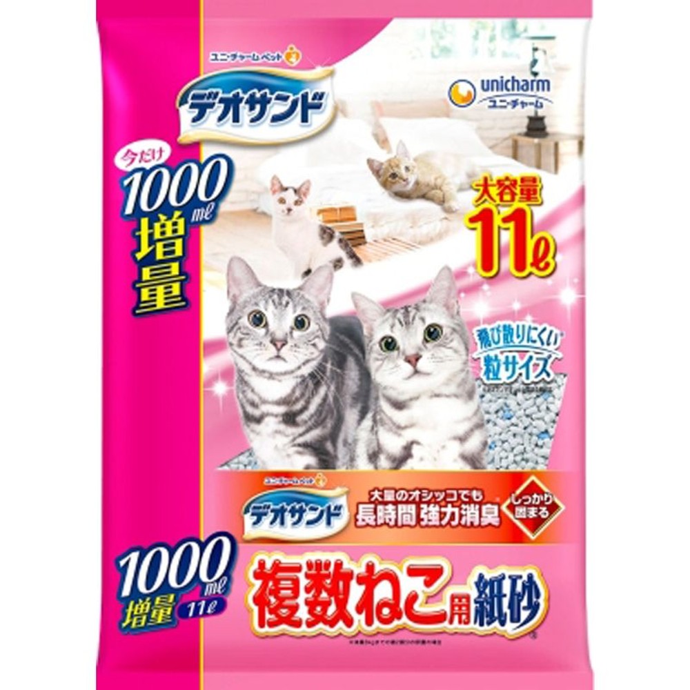 ユニチャーム　デオサンド複数ねこ紙砂10Ｌ, その他カラー１, その他サイズ１