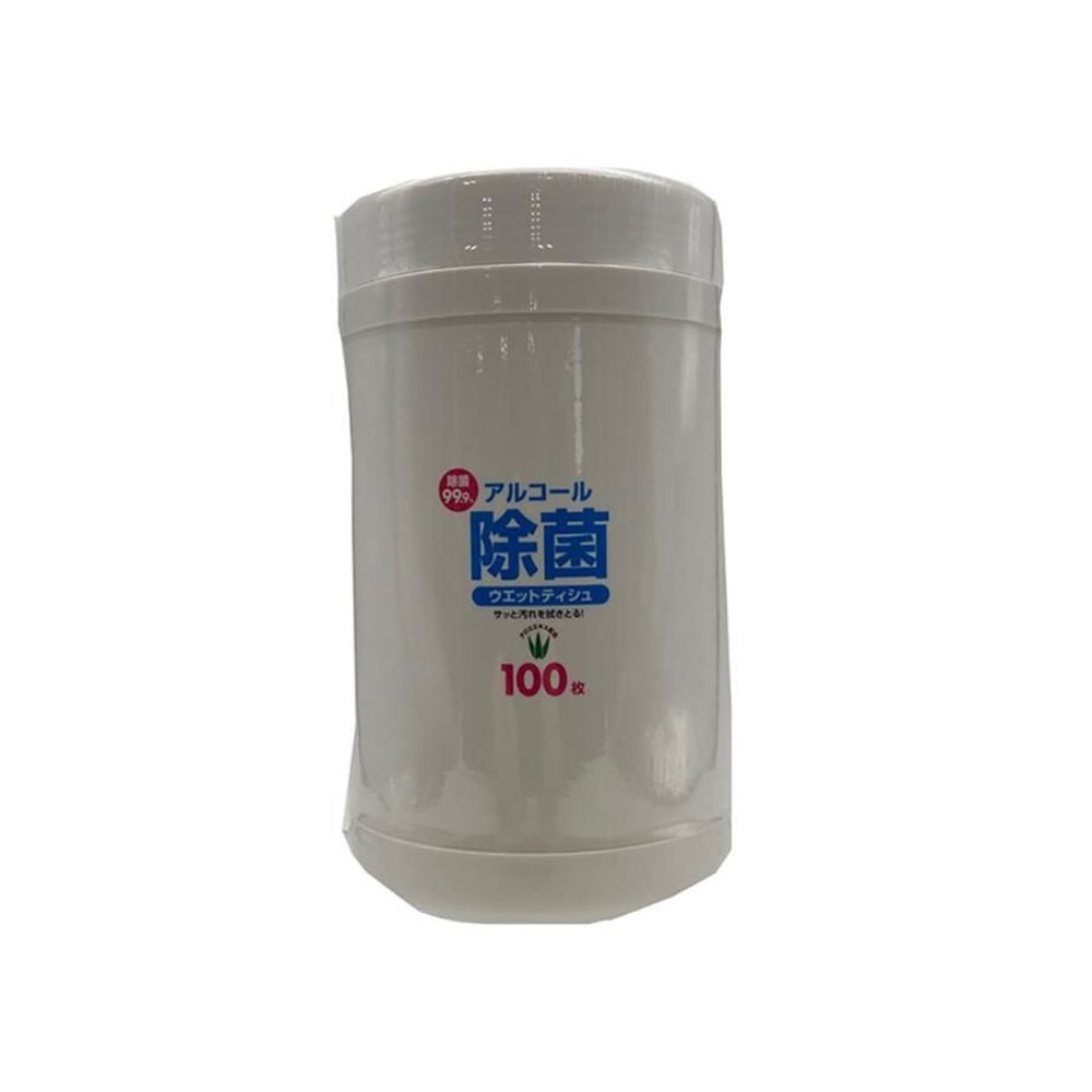 アルコール除菌ウェット本体100枚, アルコールタイプ, 100P