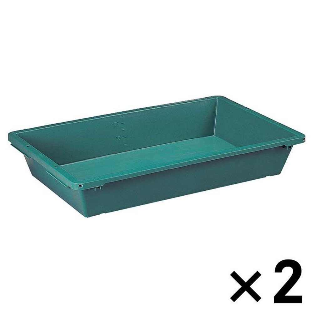 サンコー  タフブネ　140　　緑 ×2個セット【メーカー直送・代引不可】【法人限定】, グリーン, 2P