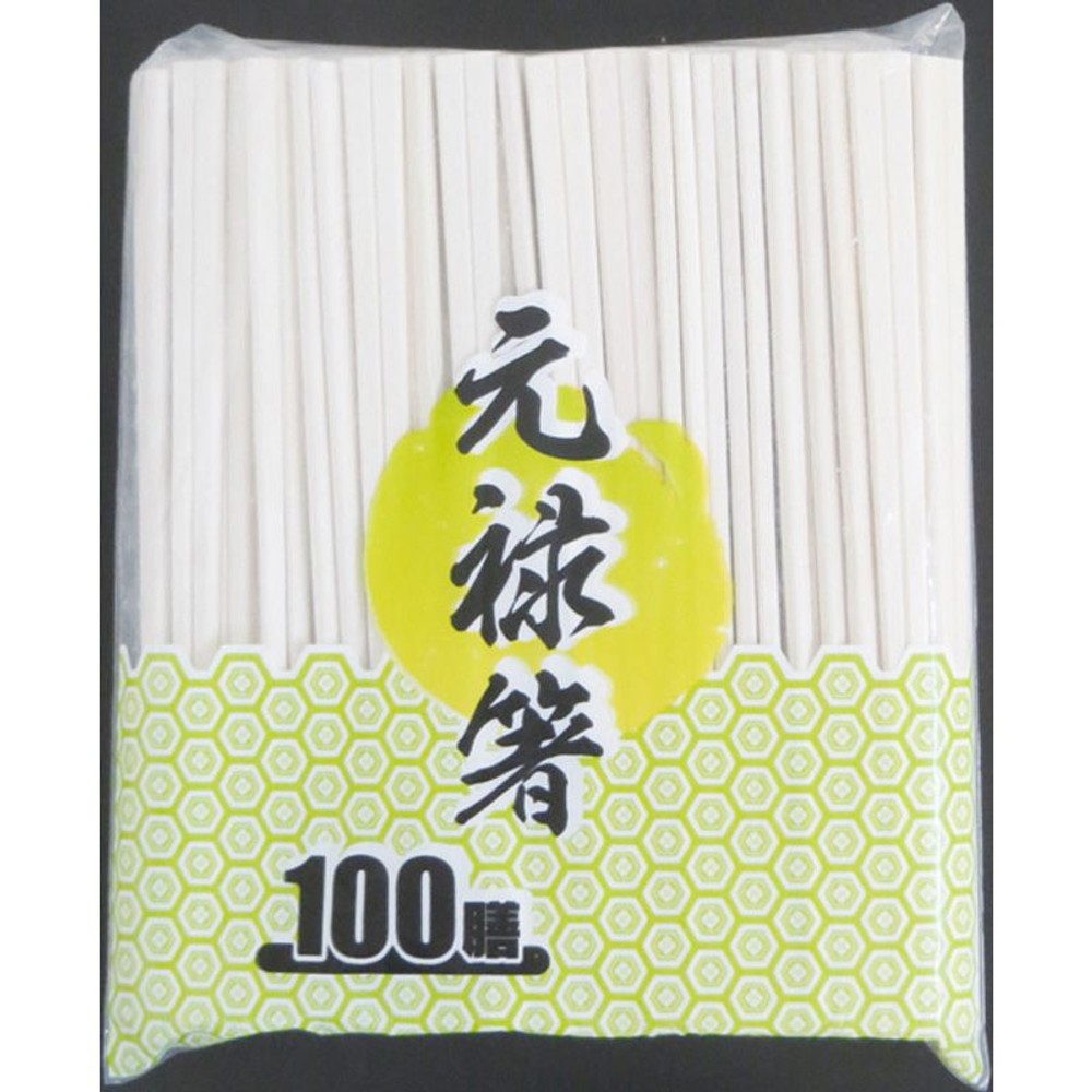 割箸　元禄　100膳　裸, その他カラー１, その他サイズ１