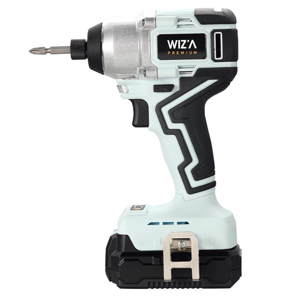 ウイザ WIZ'A  18Ｖ充電式インパクトドライバ  WZ-18IDBLS （バッテリー・充電器付）, その他カラー１, その他サイズ１