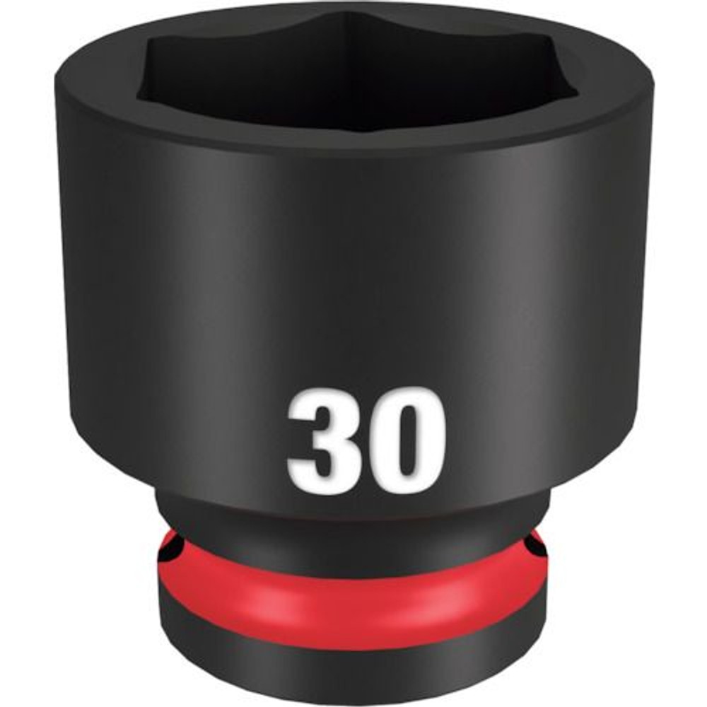milwaukee SHOCKWAVE IMPACT DUTY インパクトソケット 1/2インチ(12.7mm)角 30mm, 49-66-6262, 30mm