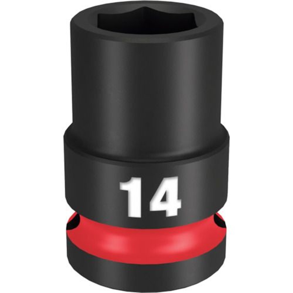 milwaukee SHOCKWAVE IMPACT DUTY インパクトソケット 1/2インチ(12.7mm)角 14mm, 49-66-6246, 14mm