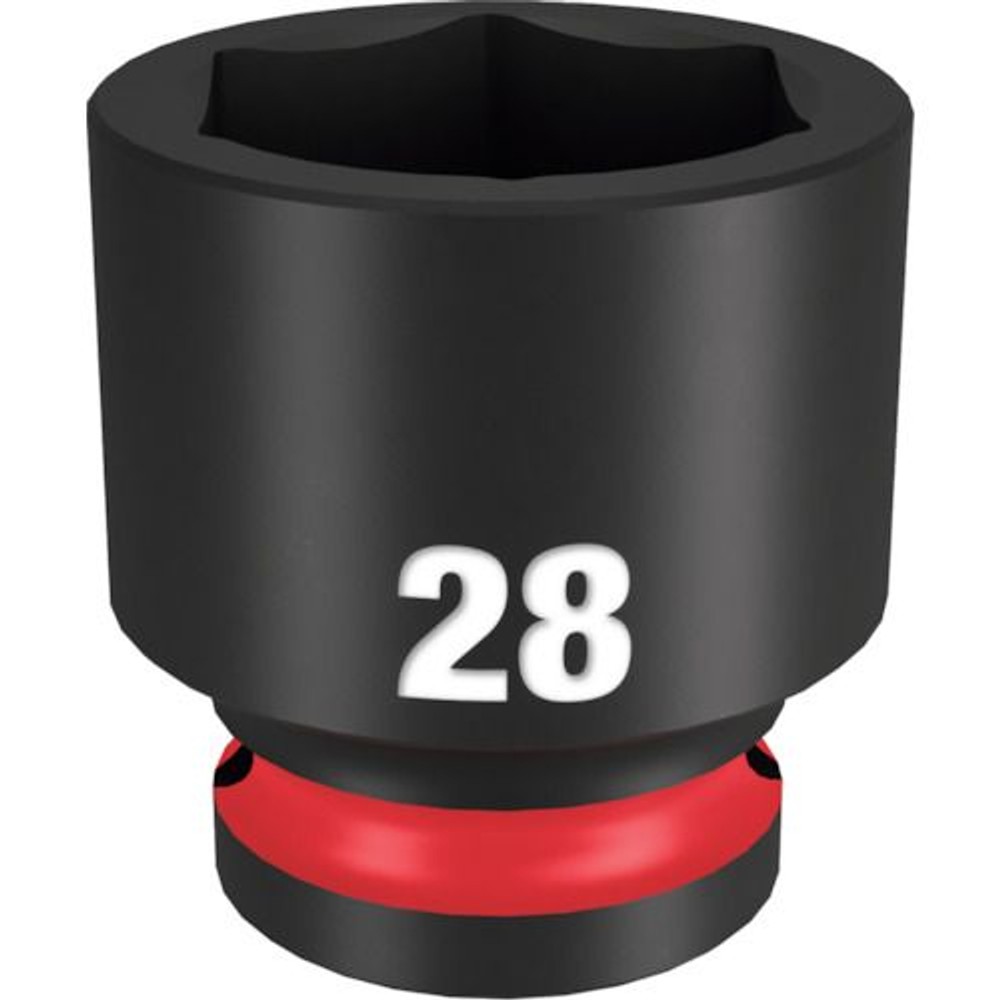 milwaukee SHOCKWAVE IMPACT DUTY インパクトソケット 1/2インチ(12.7mm)角 28mm, 49-66-6260, 28mm