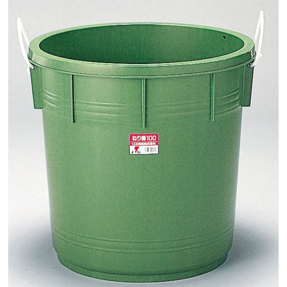 リス　プラスチックねり樽　１００Ｌ, -, 100L